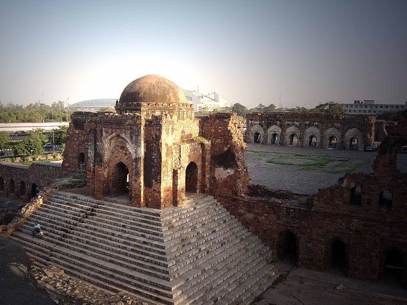 Ruins of Jama Masjid at Feroze Shah Kotla