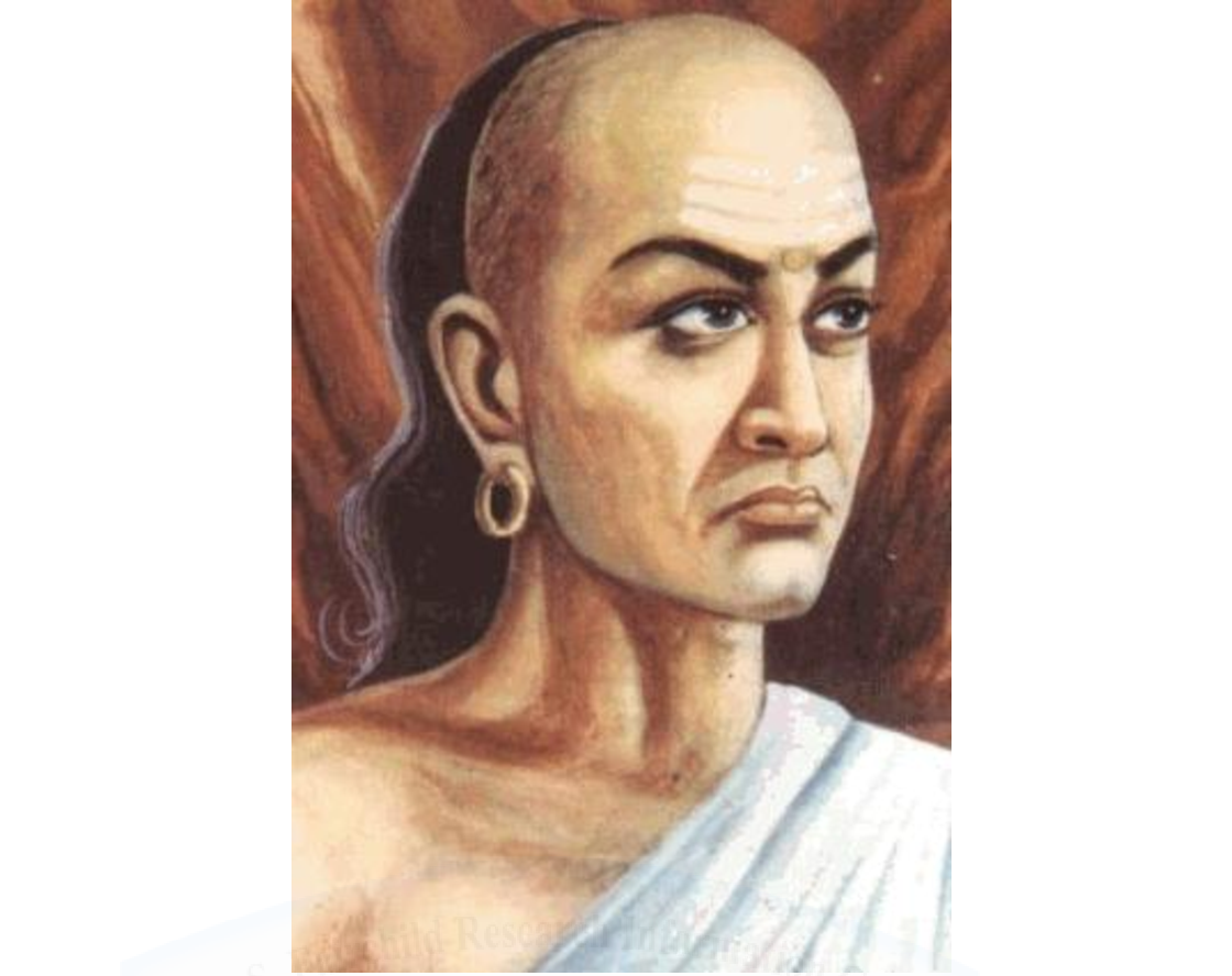 Artistic representation of Chanakya