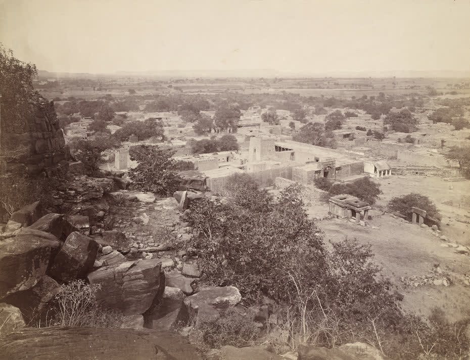General View of Aihole by Henry Cousens 