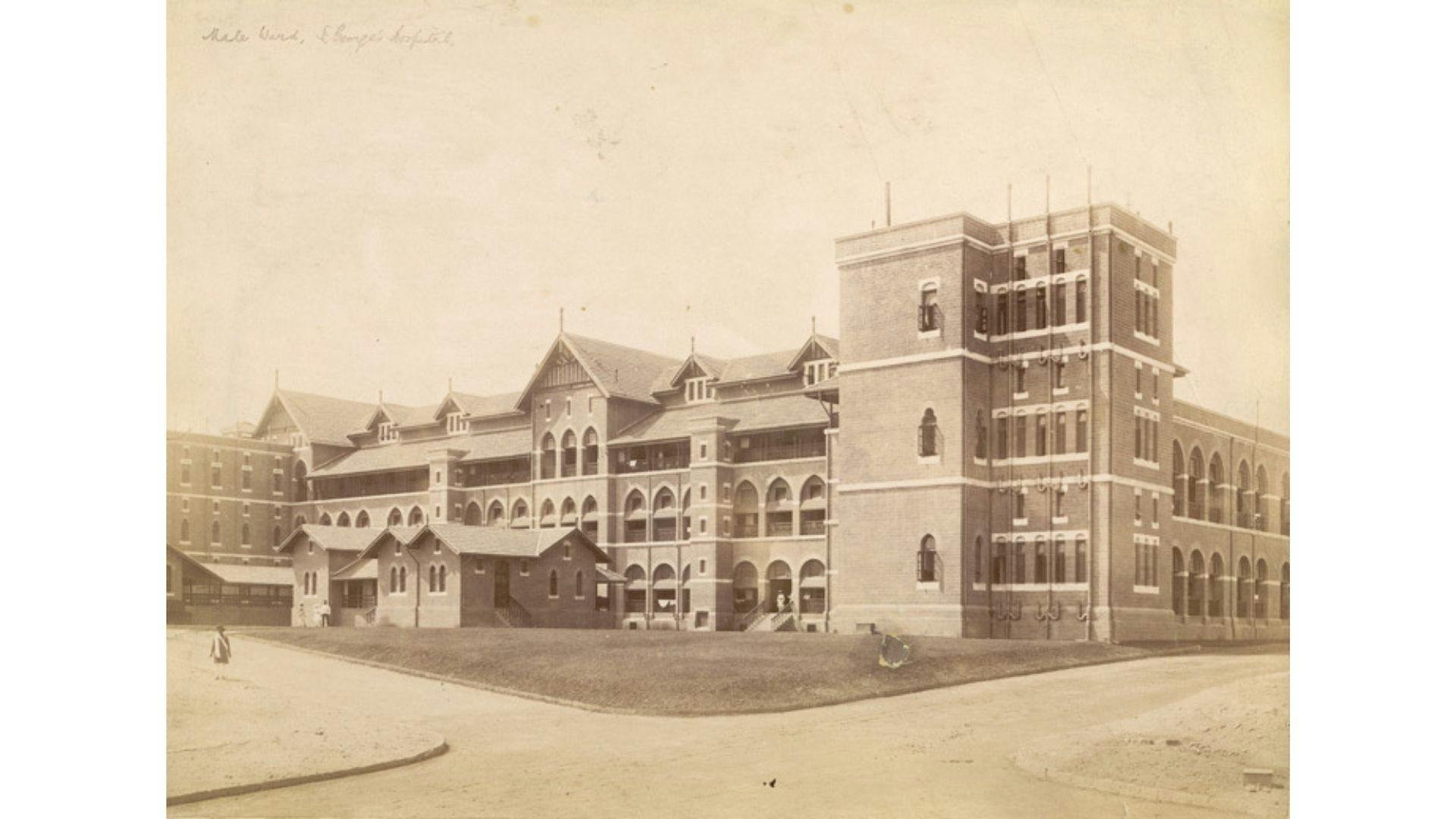 St George's Hospital in Bombay (1890)