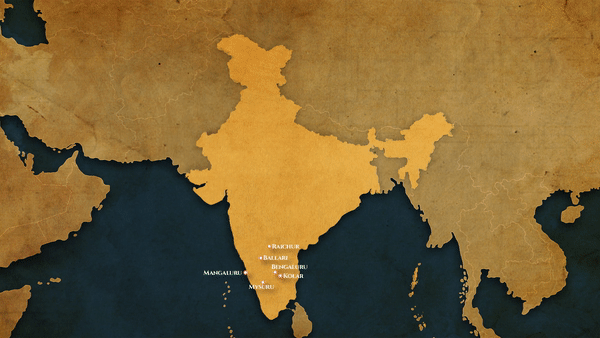 Different dynasties that ruled over Karnataka