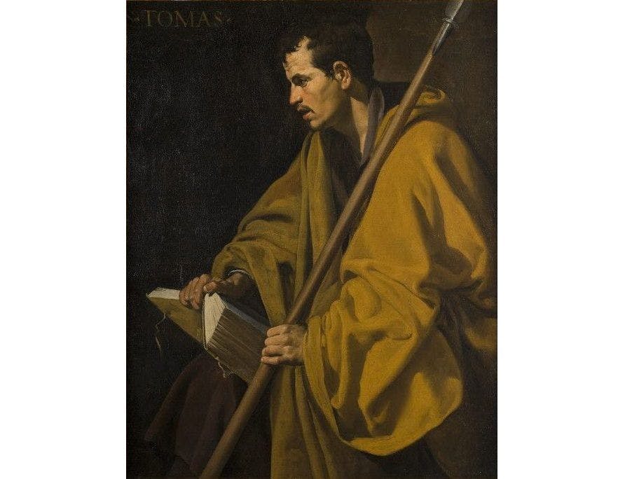 Spanish painting of St. Thomas