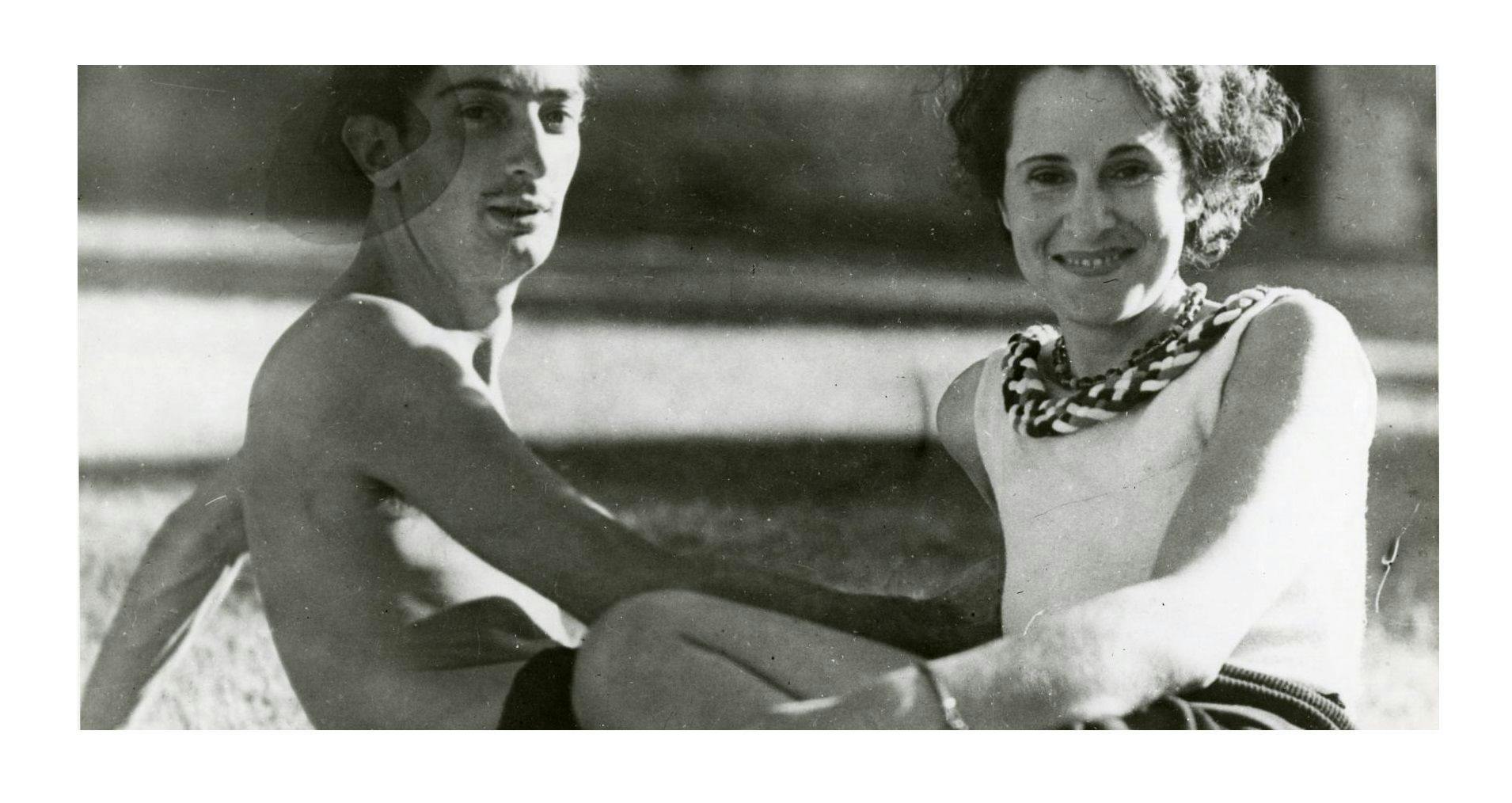A 26-year old Dali photographed with Gala, his Russian-born wife, in1930.