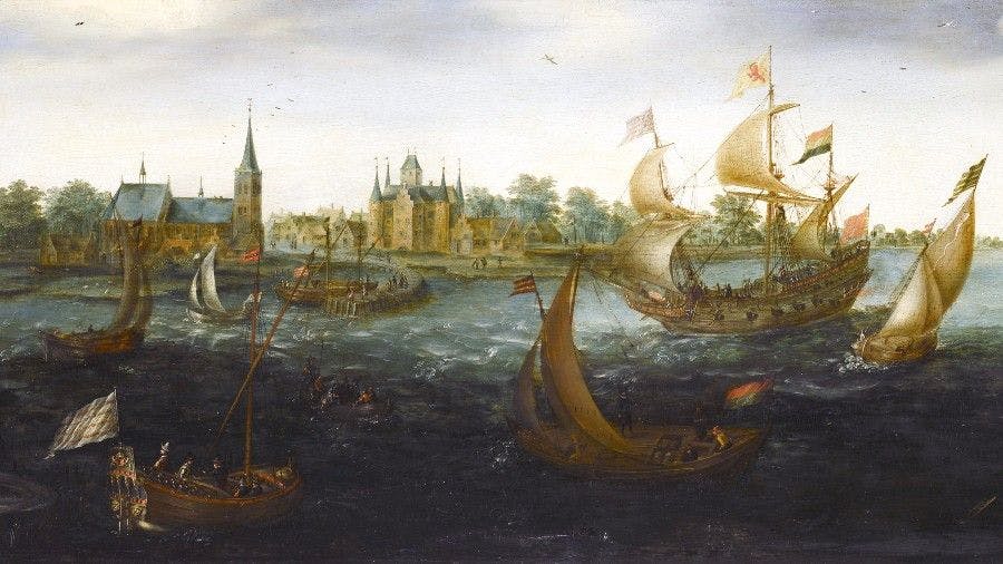 Ships of the Dutch East India Company that engaged in trade with India