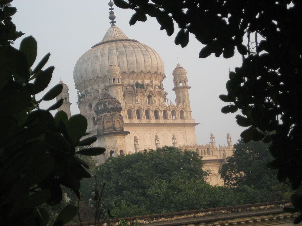 The tomb of Bahu Begum in Faizabad