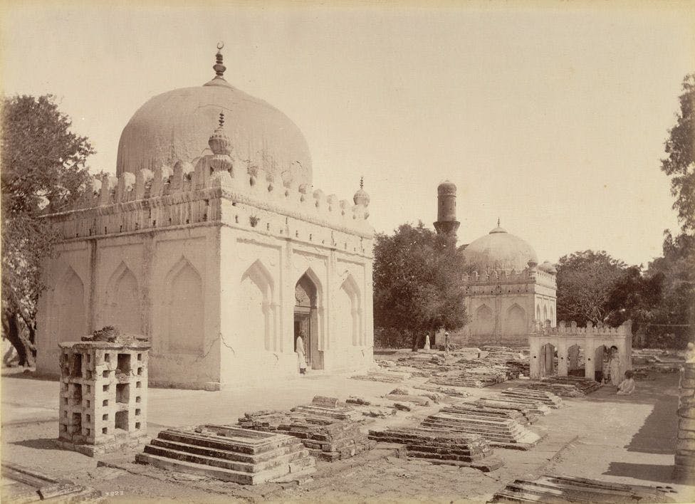 Dargah of Bande Nawaz, Gulbarga, 1880s