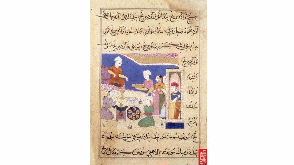 Ghiyath Shah put together a rare compilation of recipes in the 15th century CE in the Nimatnama