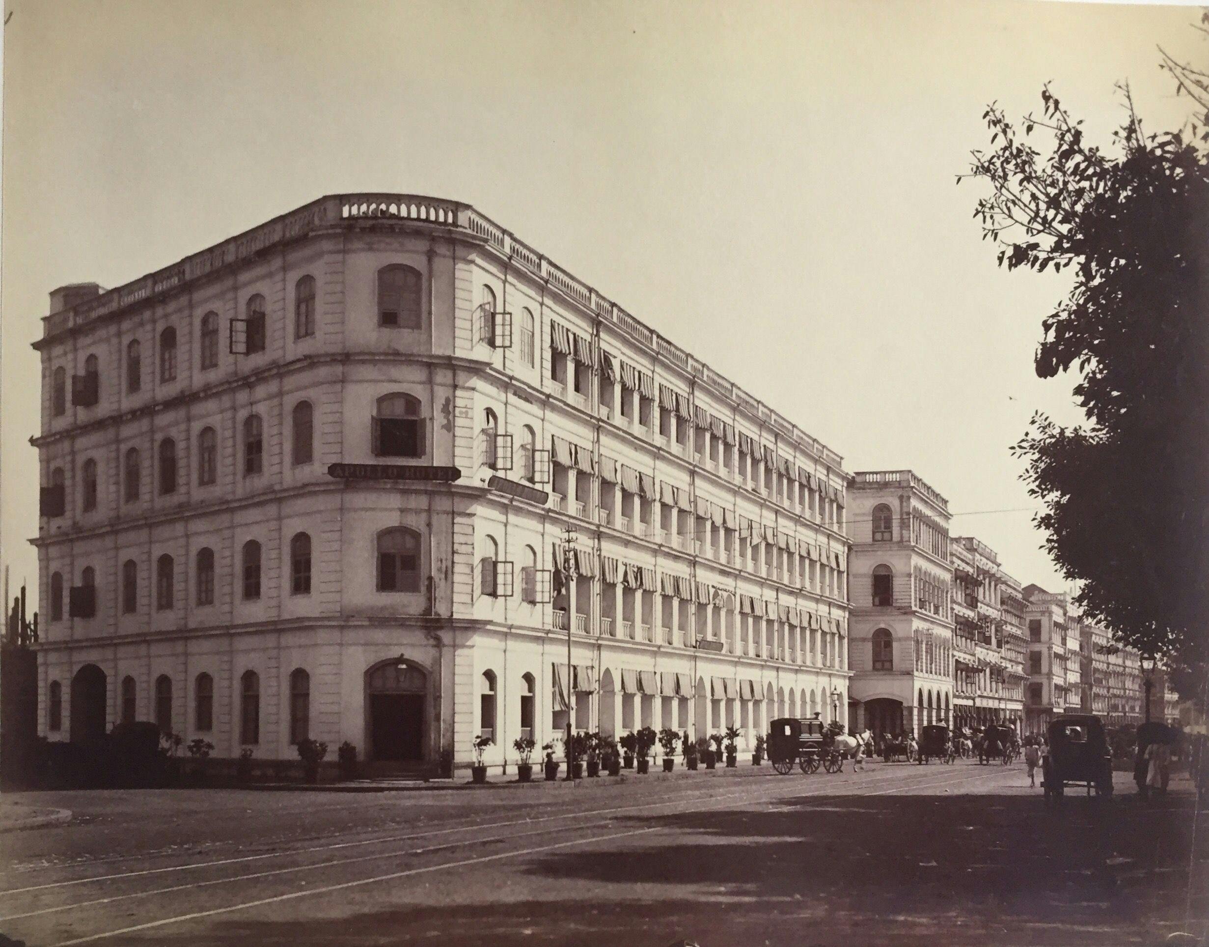 Apollo Hotel, Bombay, 1873