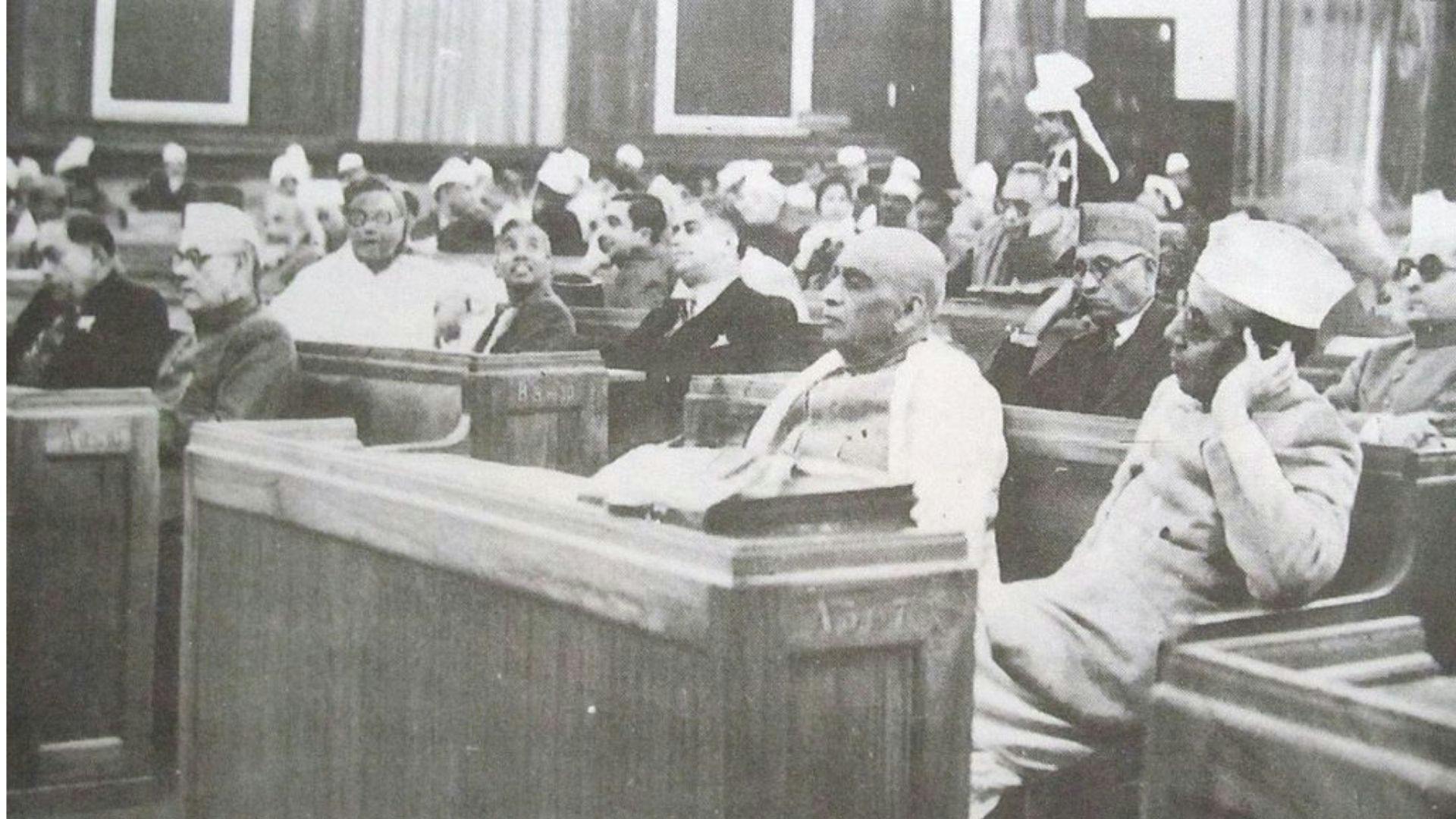 First day of Constituent Assembly of India