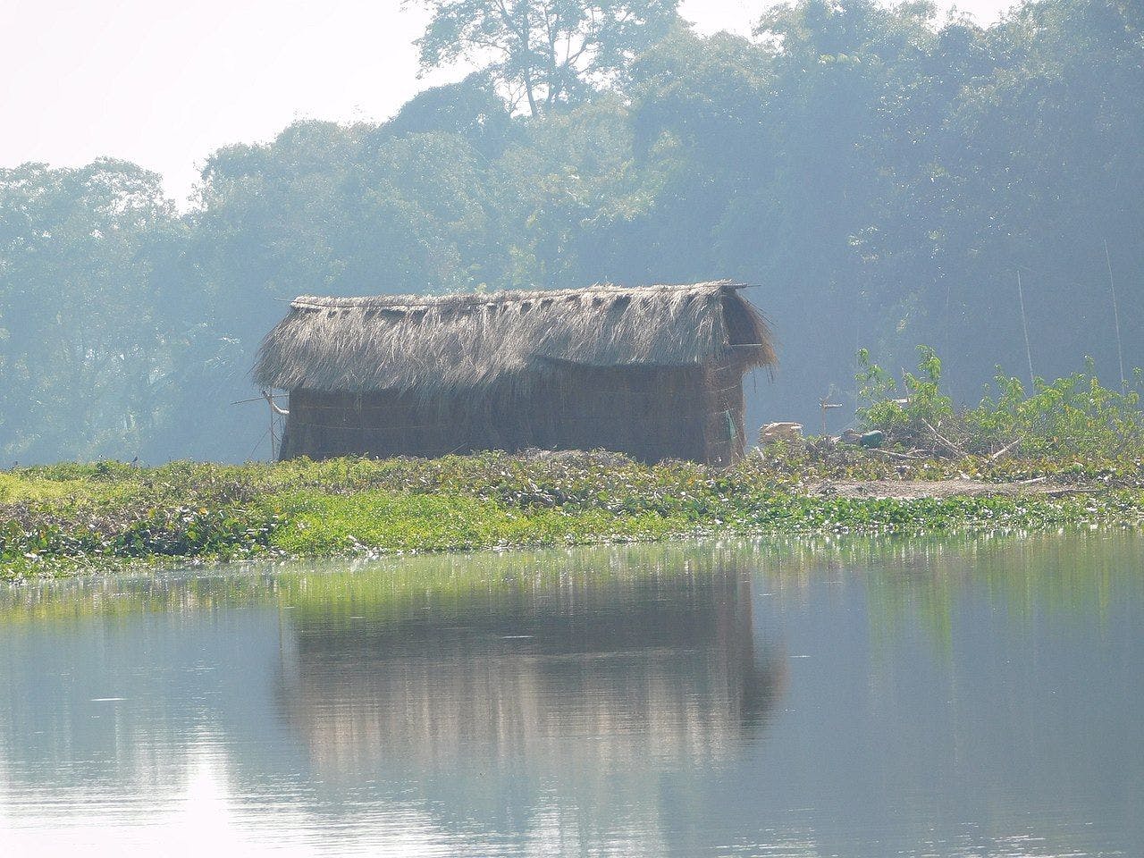 Majuli, a river island