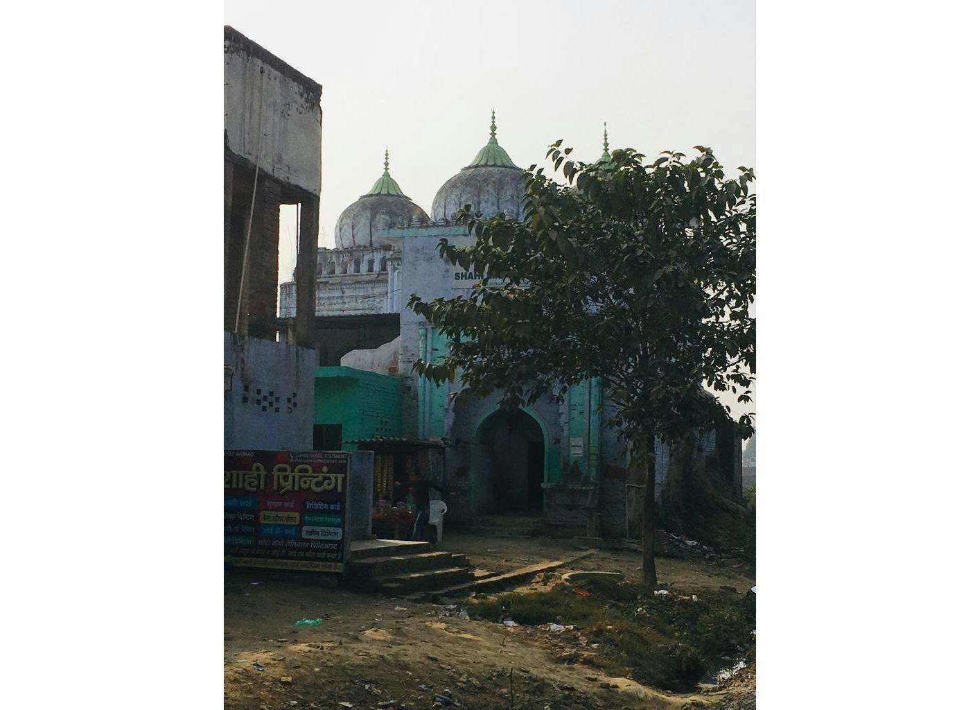 Rear view of Shahi Jama Masjid