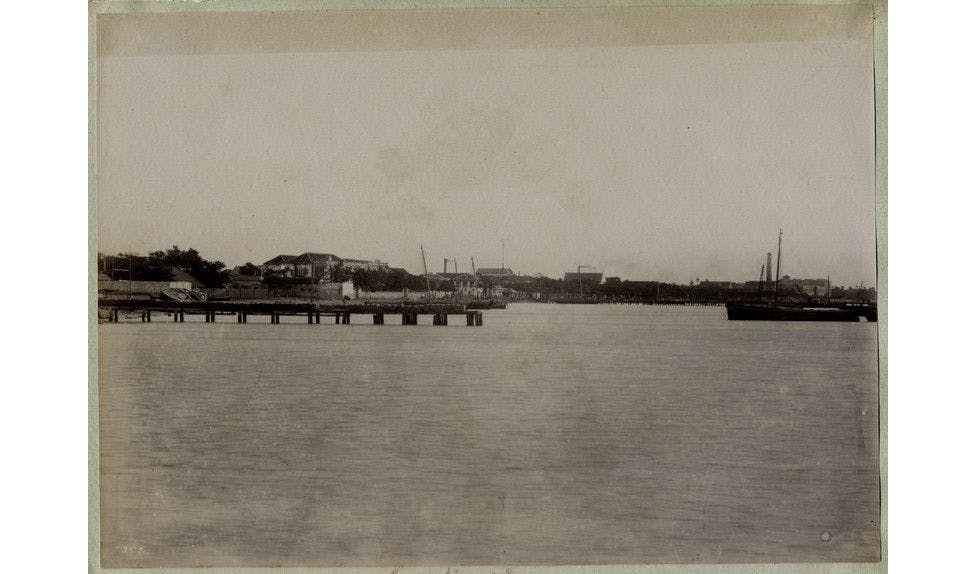 Port of Tuticorin in the 1890s