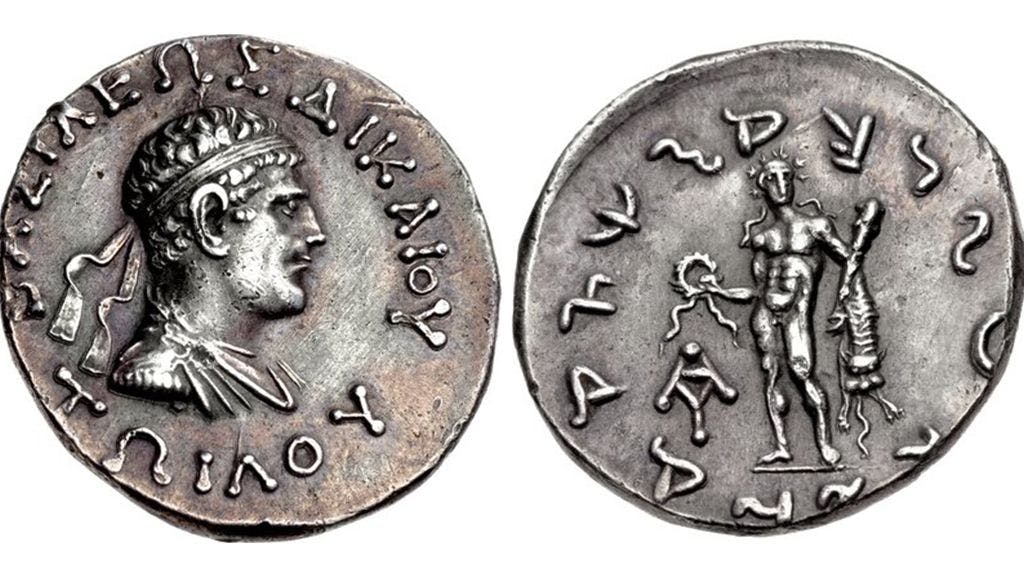 Coin of Menander