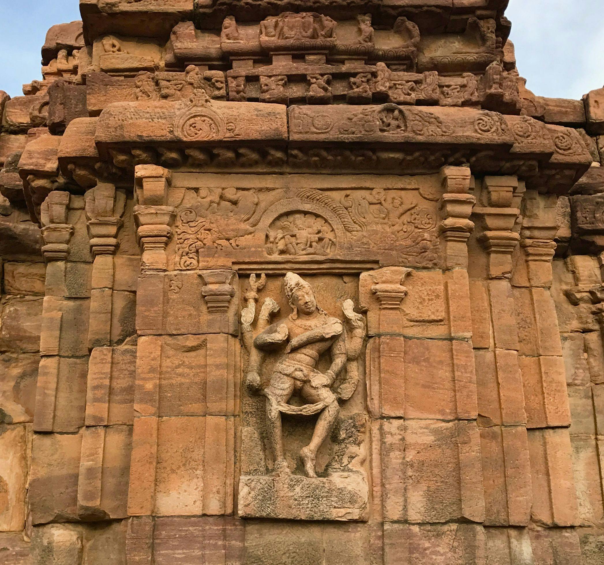 A relief on the wall of Mallikarjuna temple
