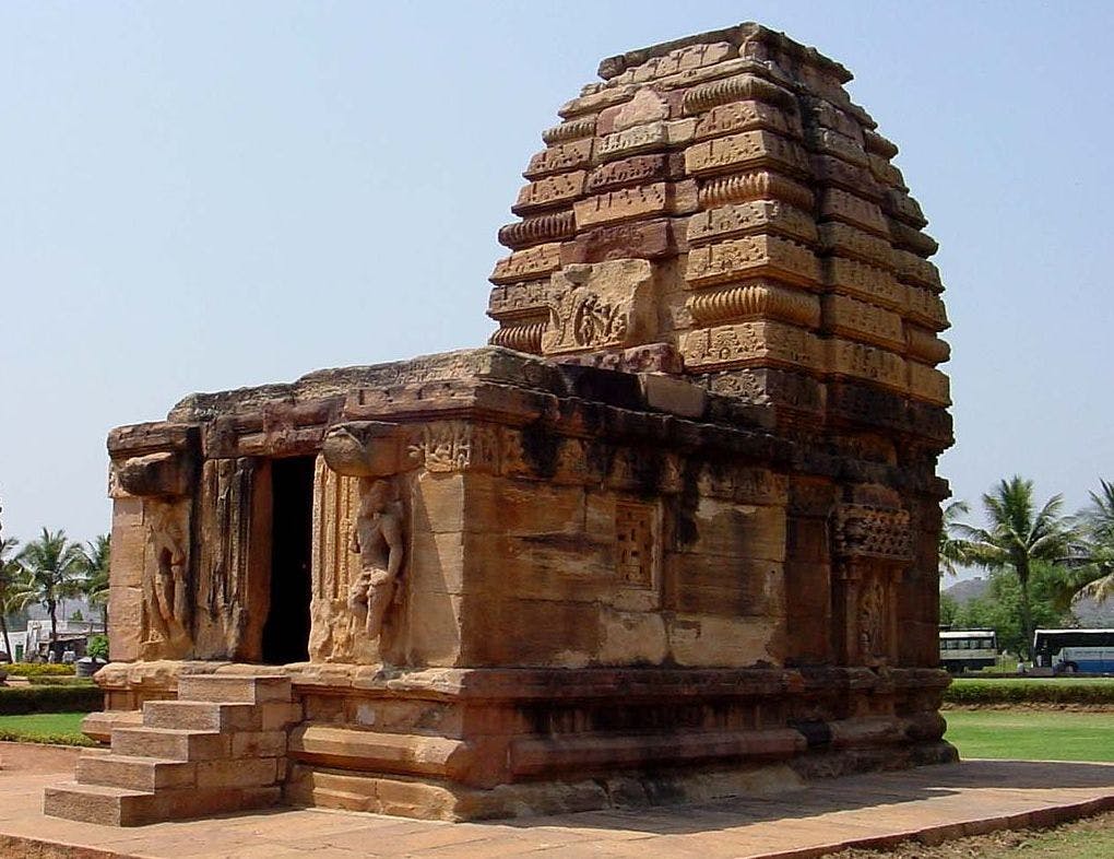 Kadasiddeshwar temple,its shikhara being developed along the northern style (rekha nagara)