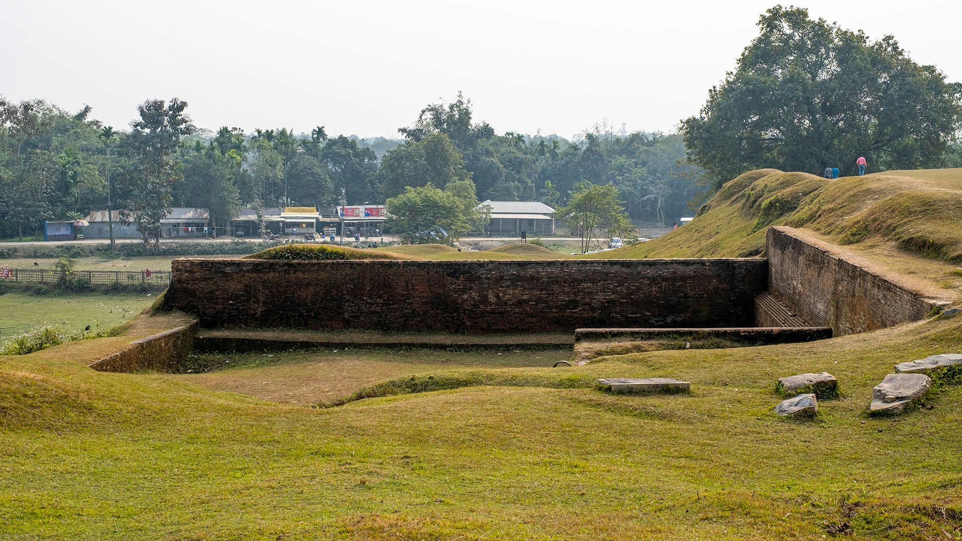 Walls of the Rajpat Fort