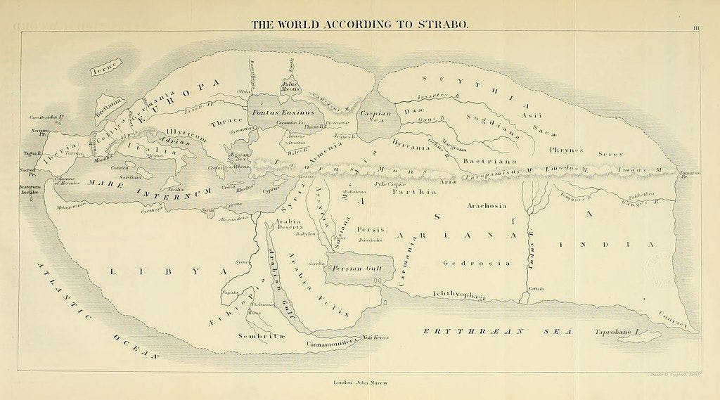 The World according to Strabo