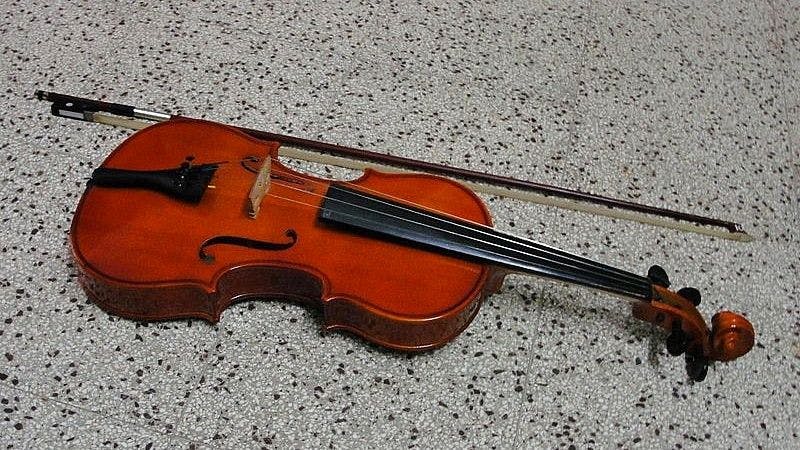 Violin and bow