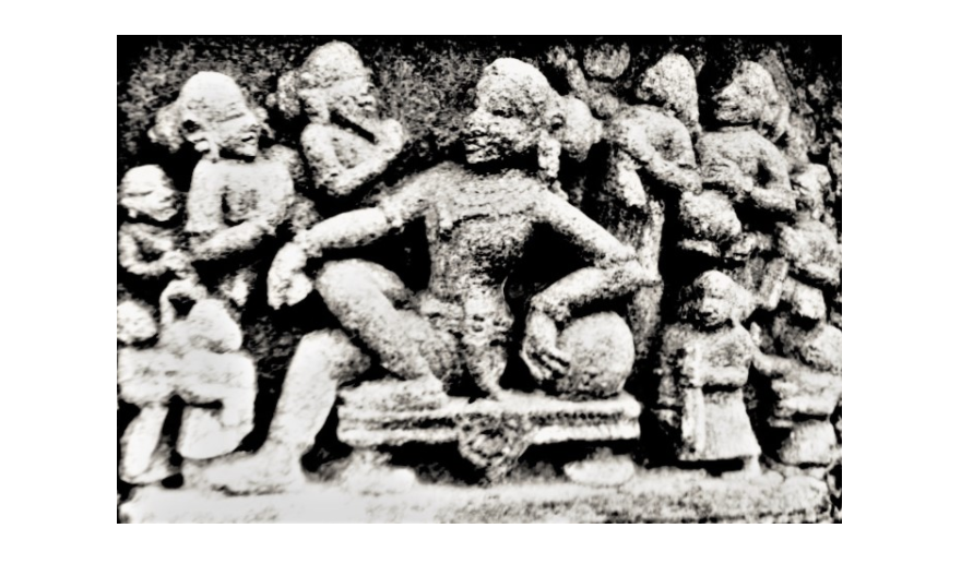 A possible depiction of Rauta Anangabhima Deva III from 13th century Jagannath temple in Jajpur district