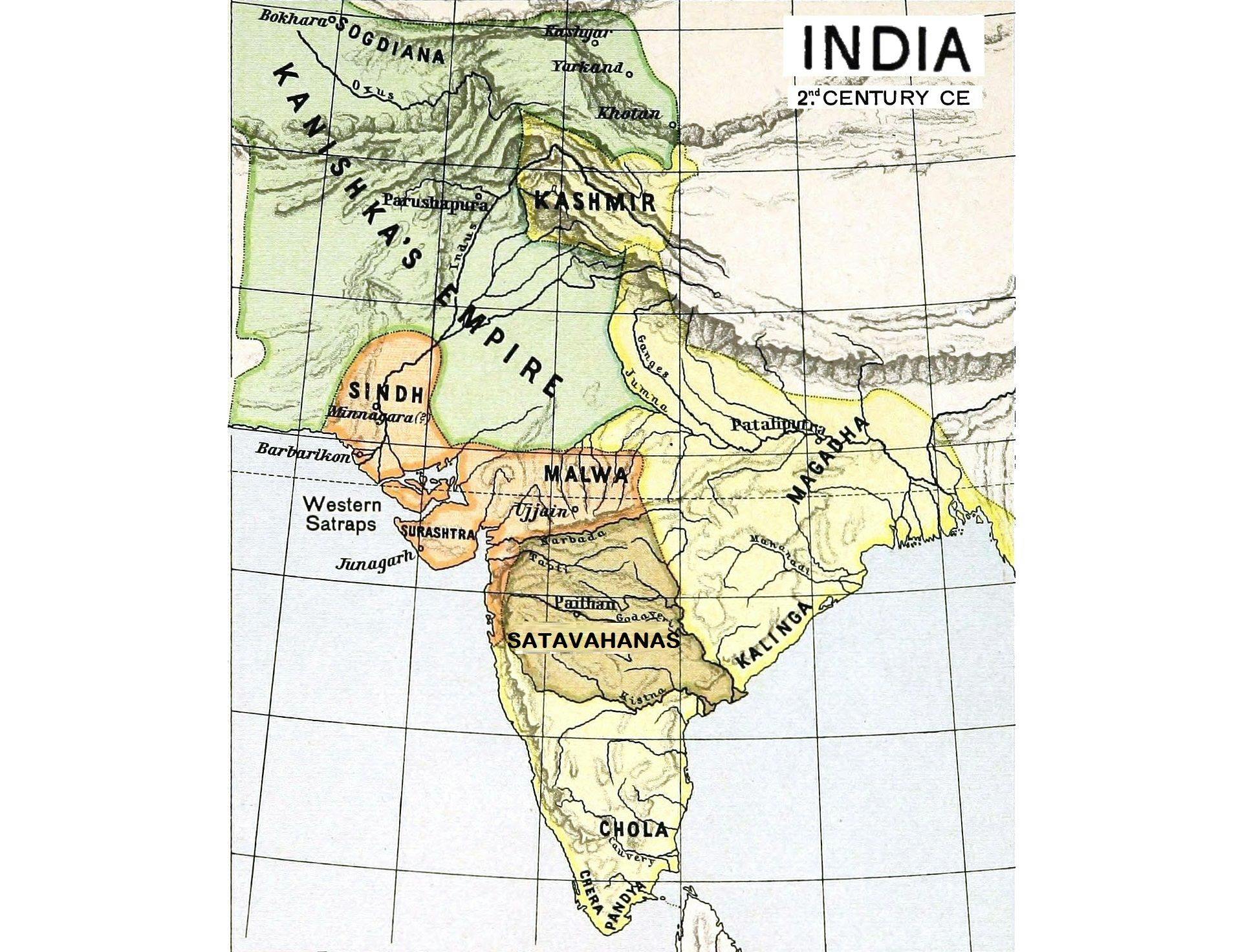 India in the 2nd century CE