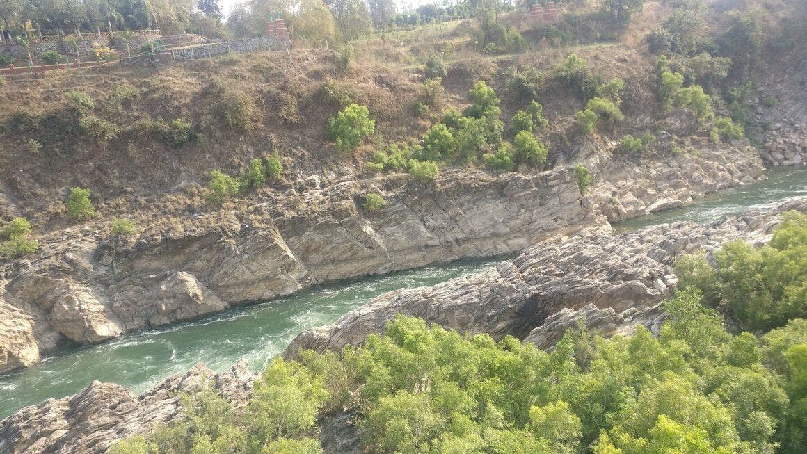 Narmada at Bhedaghat 