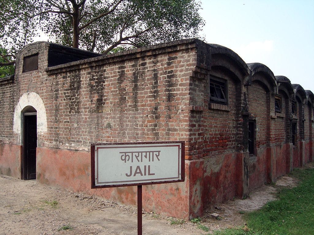 The jail at the fort
