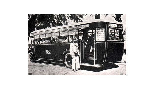 An early BEST bus