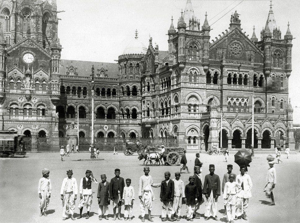 Victoria Terminus in the early 1900s