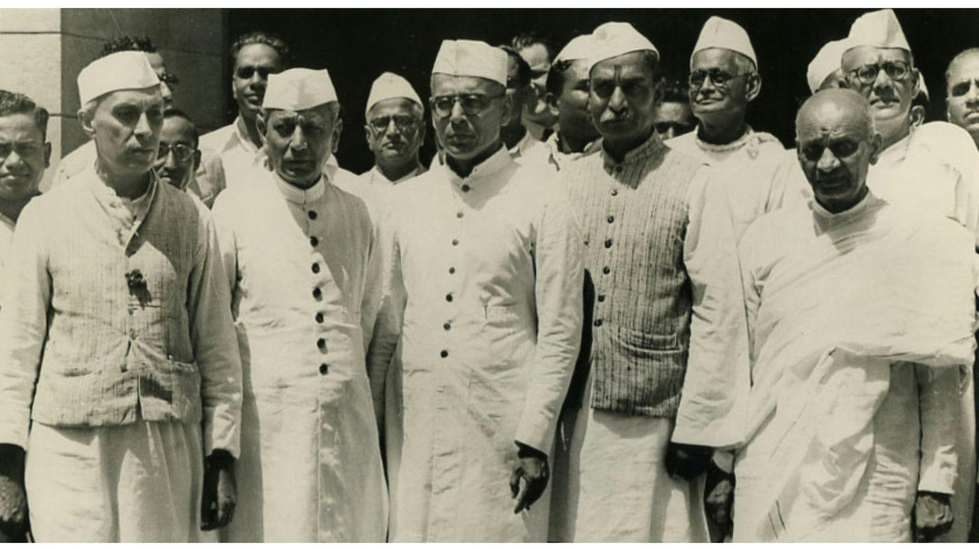 Nehru with members of Interim Govt faction | Wikimedia Commons