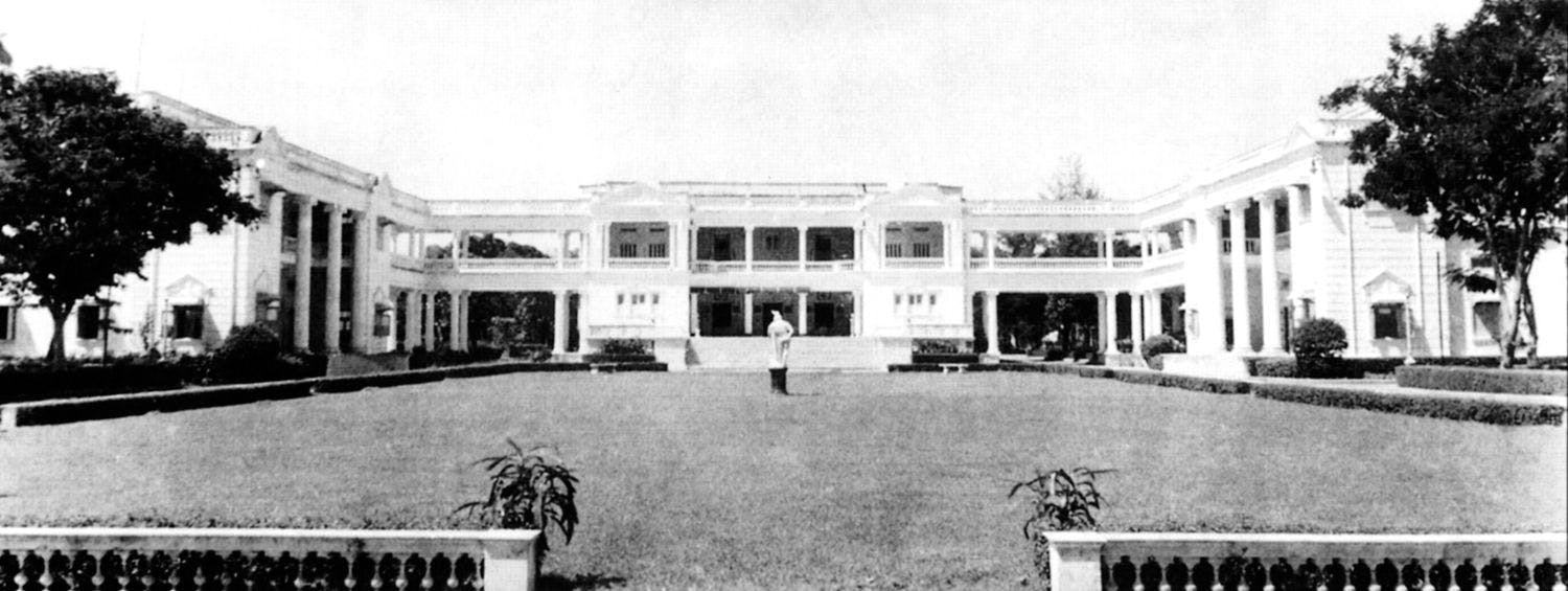 Gyan Bagh palace, residence of Raja Dhanrajgir of Hyderabad