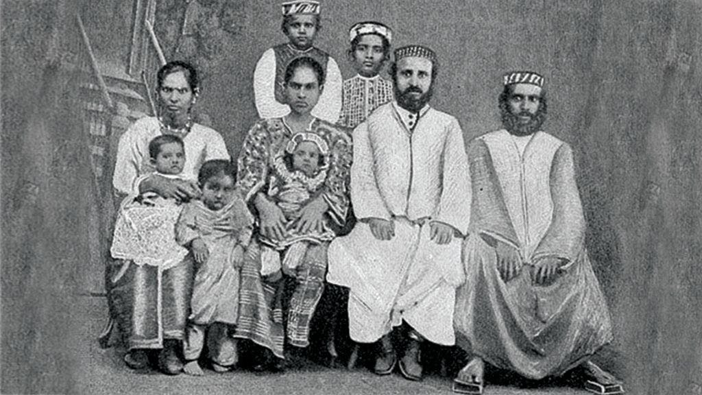 A family of Cochin Jews