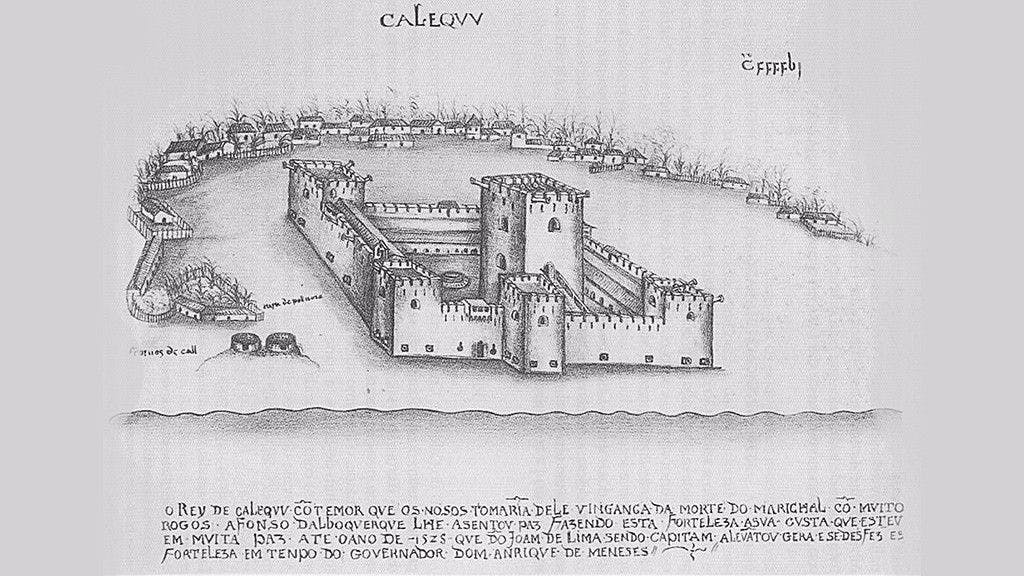 Portuguese fort at Calicut
