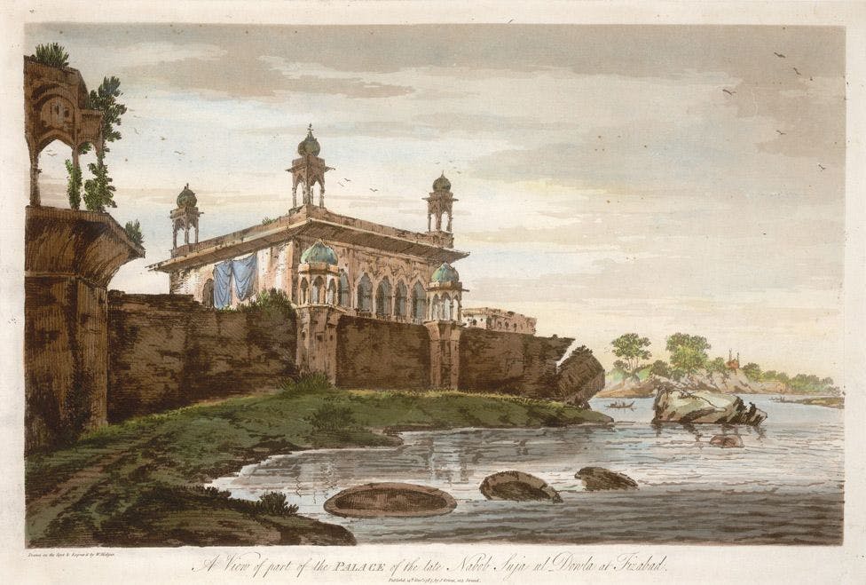 Another view of the Faizabad Fort (1787)