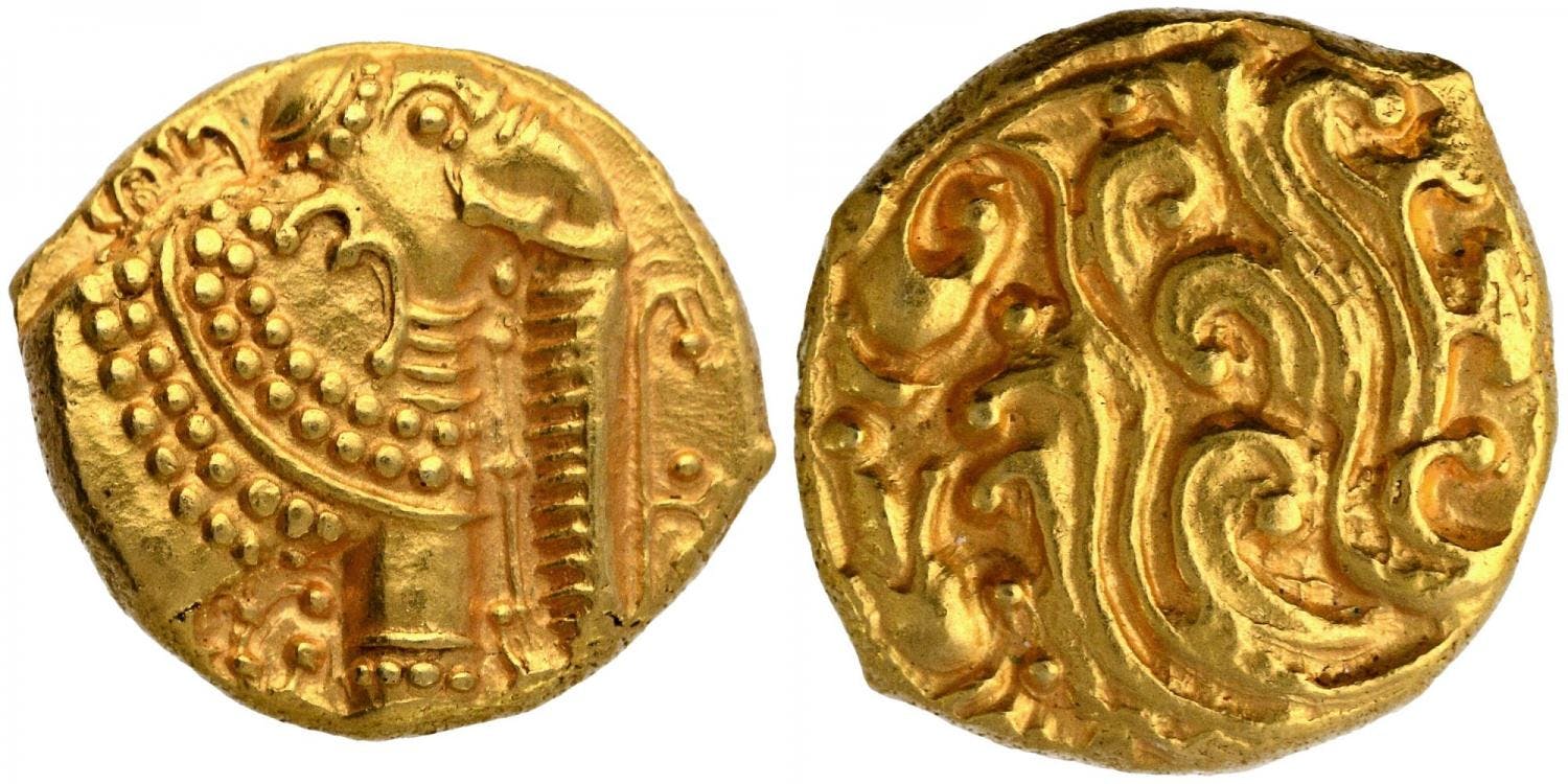 Coin of the Western Ganga dynasty