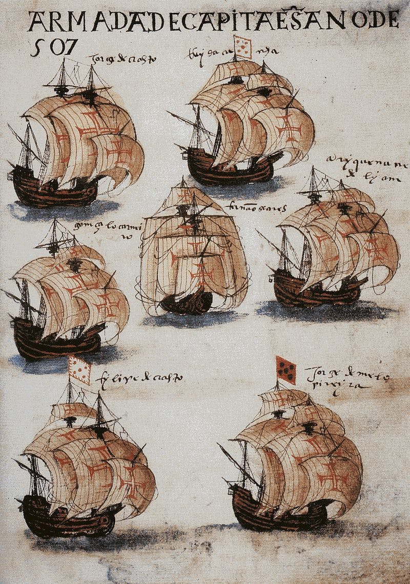 The Portuguese Armada, 1507